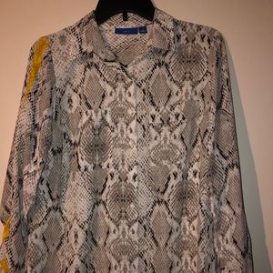 Snake skin blouse